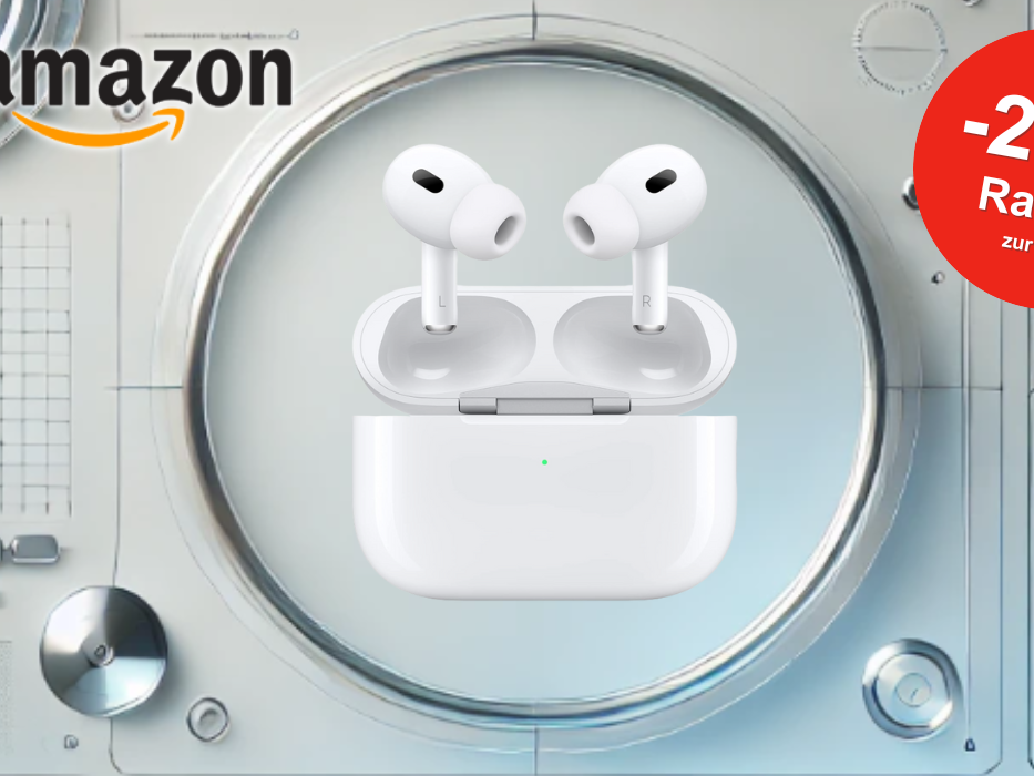 Auf dem Bild sind Apple AirPods Pro 2 Kabellose In‑Ear Kopfhörer, Bluetooth Kopfhörer zu sehen