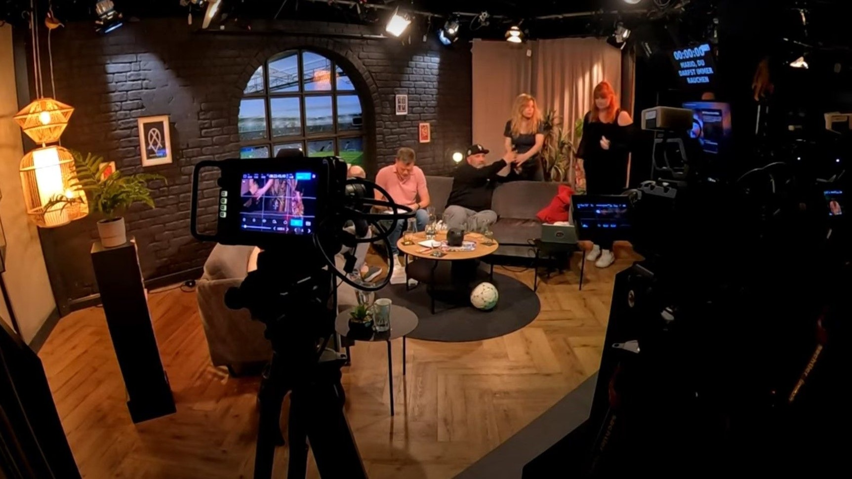 Das Studio des „Fantalk on tour“
