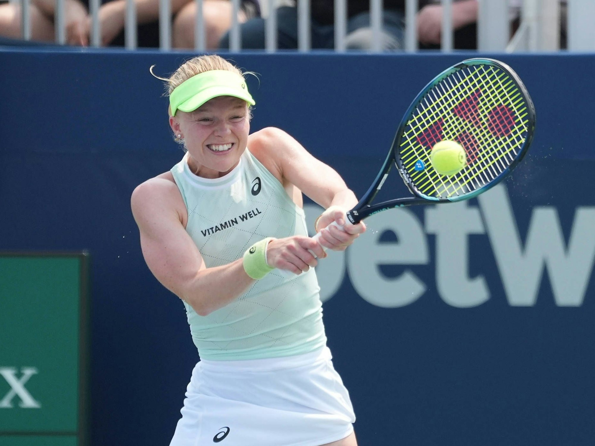Harriet Dart während eines Spiels in Toronto.