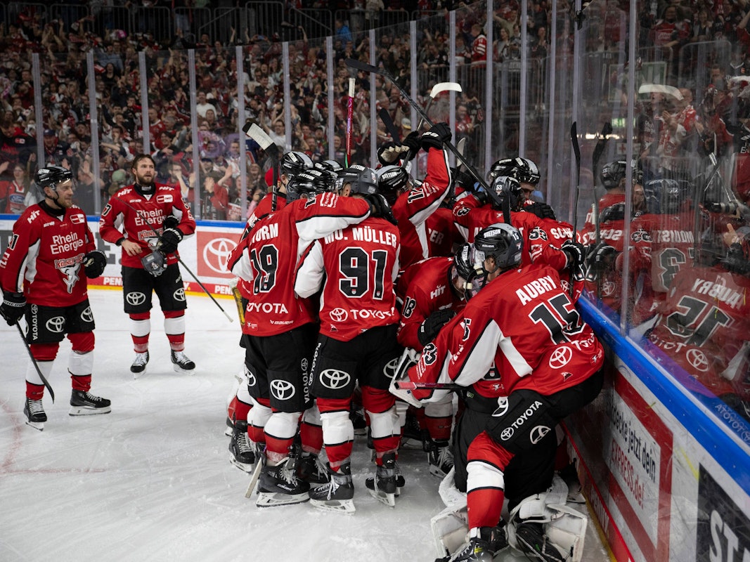 Die Kölner Haie konnten sich im Halbfinale gegen Ingolstadt durchsetzen.