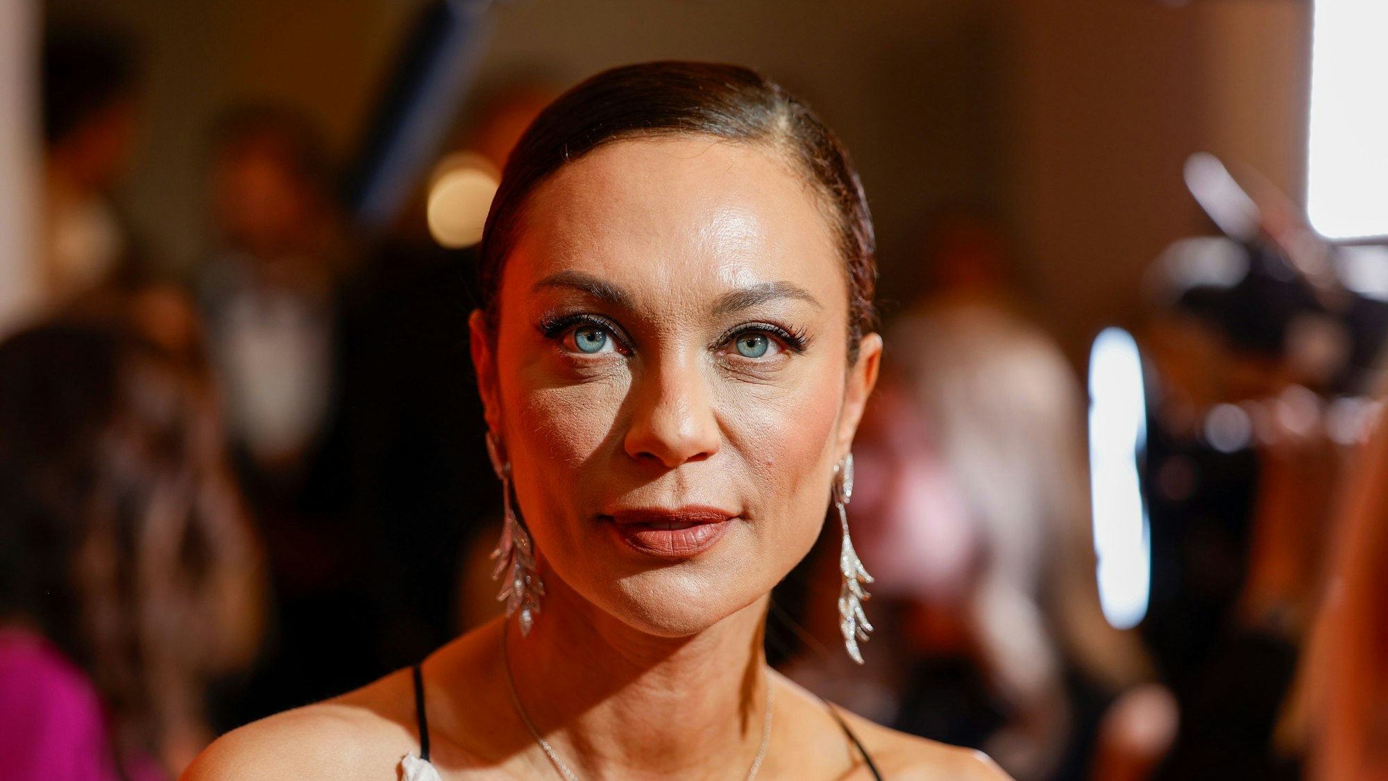 Lilly Becker im April 2025 bei der Verleihung des 28. SPA Awards auf dem roten Teppich in Königswinter.