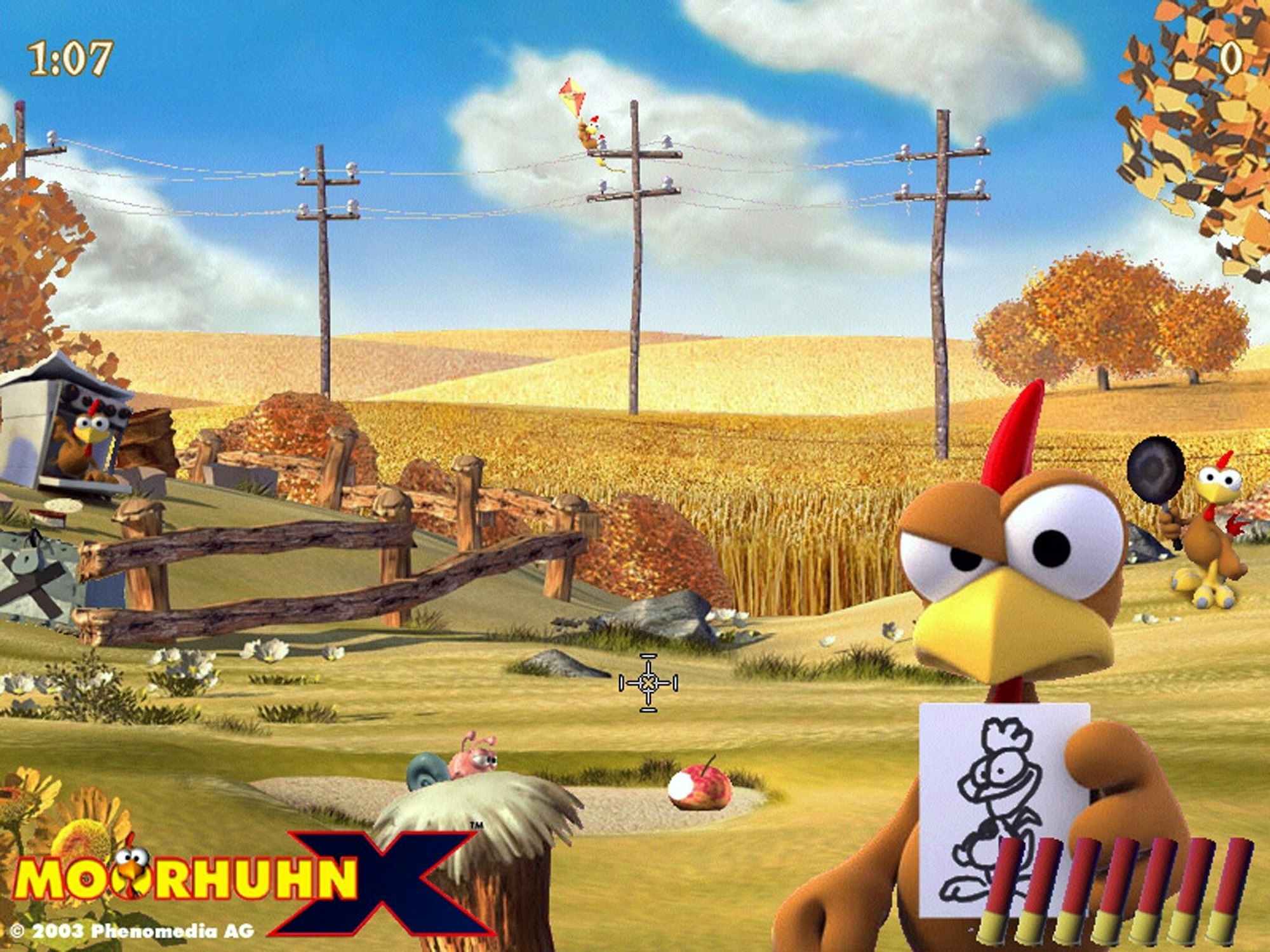 In gleich drei neuen Spielversionen wird die Jagd auf das Moorhuhn wiedereröffnet.