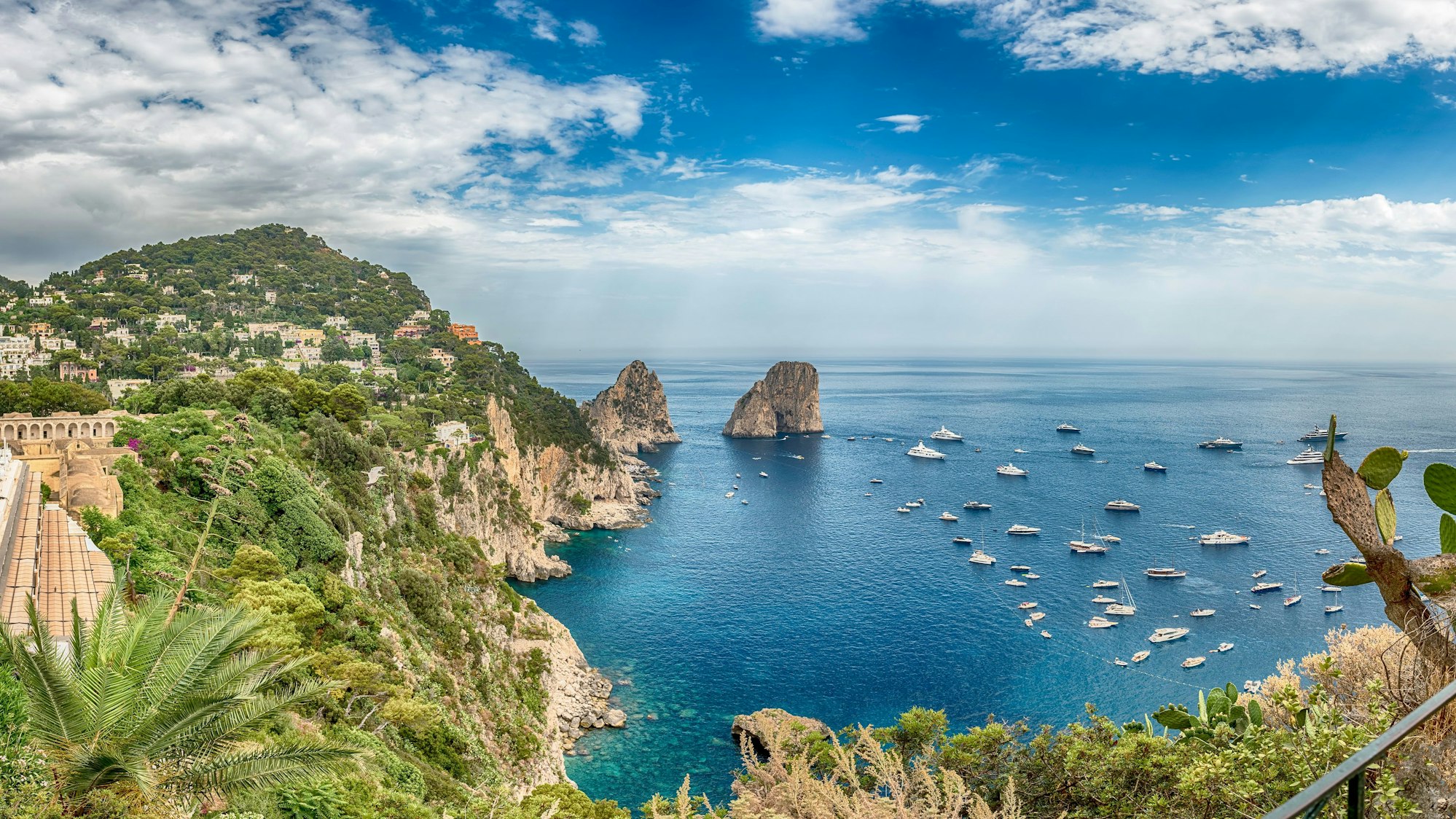 Marina Piccola und Faraglioni auf Capri