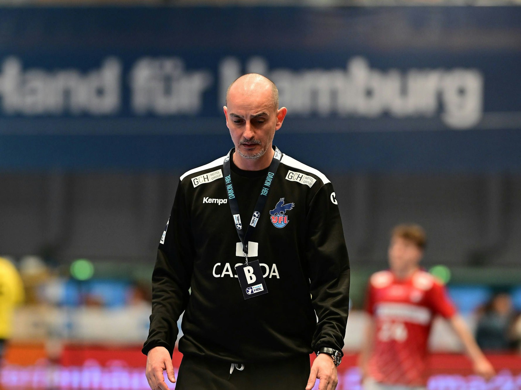 Emir Kurtagic beim Spiel gegen Hamburg.