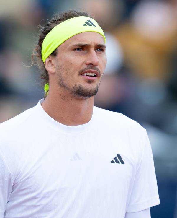 Alexander Zverev in Aktion.