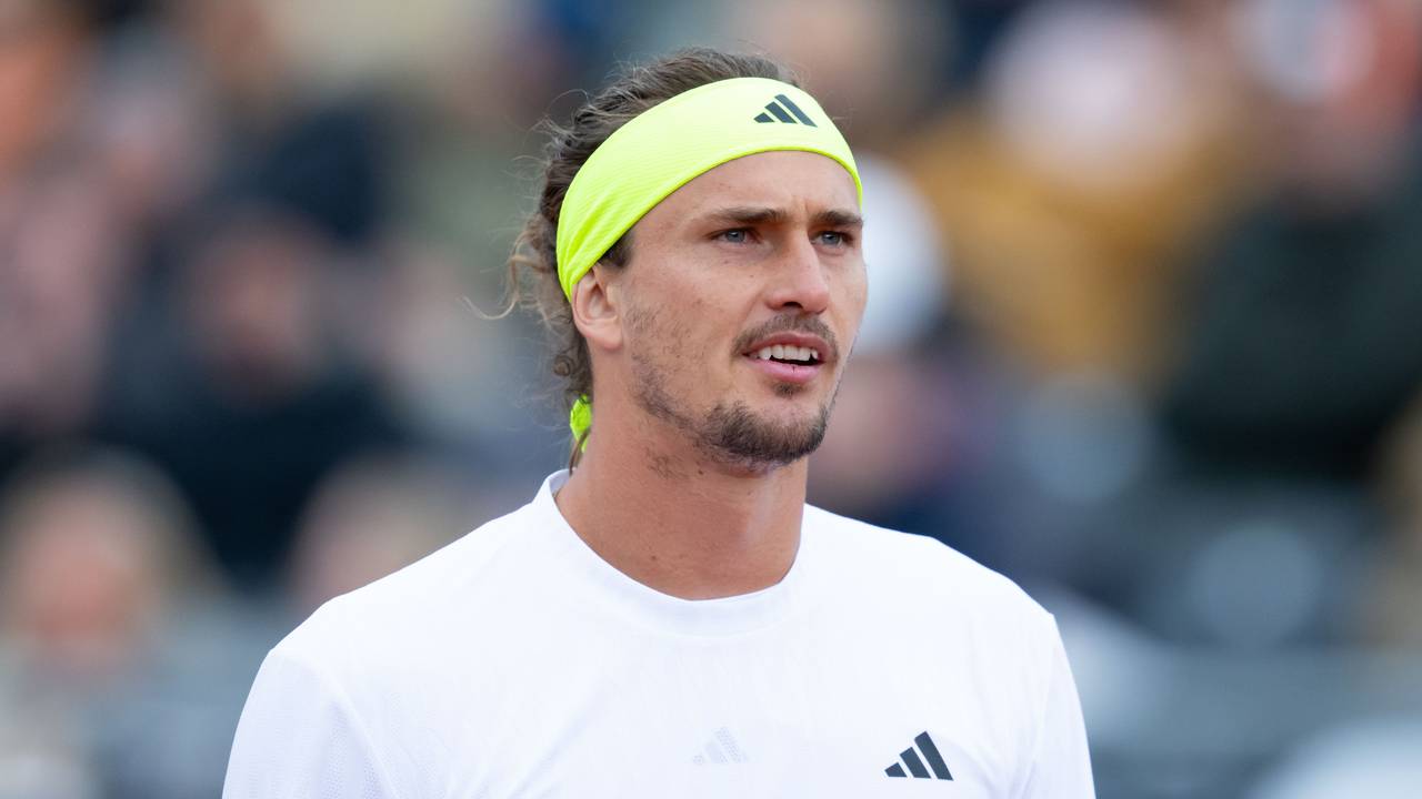 Alexander Zverev in Aktion.