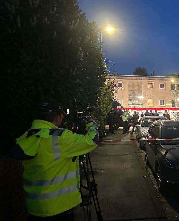 Die Polizei ist in Bad Nauheim im Einsatz.