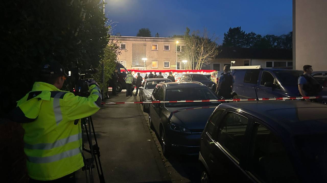 Die Polizei ist in Bad Nauheim im Einsatz.