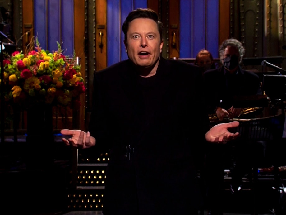 Elon Musk bei einem Auftritt bei Saturday Night Live.