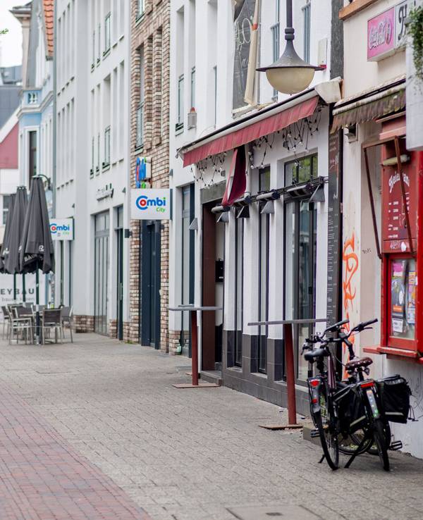Die Mottenstraße in der Oldenburger Innenstadt.