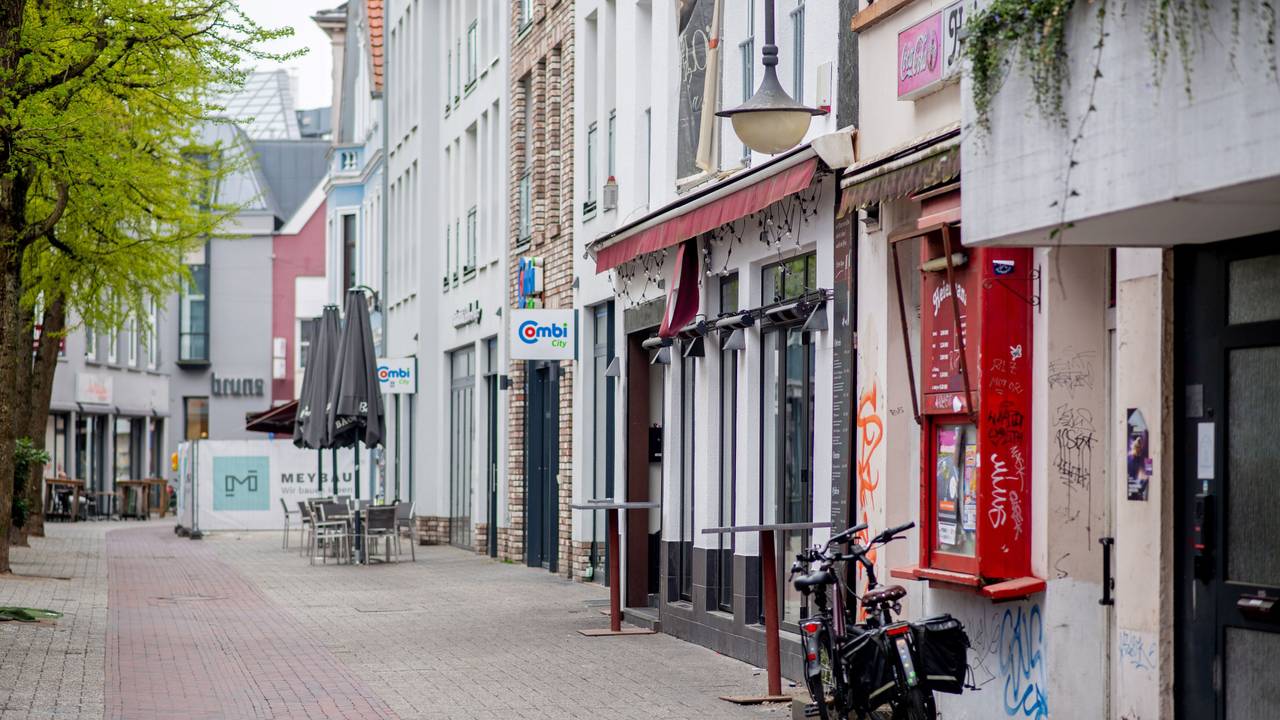 Die Mottenstraße in der Oldenburger Innenstadt.
