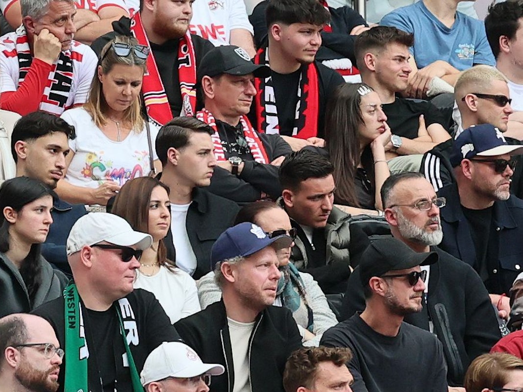 Am Ostersonntag beim 1. FC Köln auf der Tribüne: Die Brüder Said und Malek El Mala.