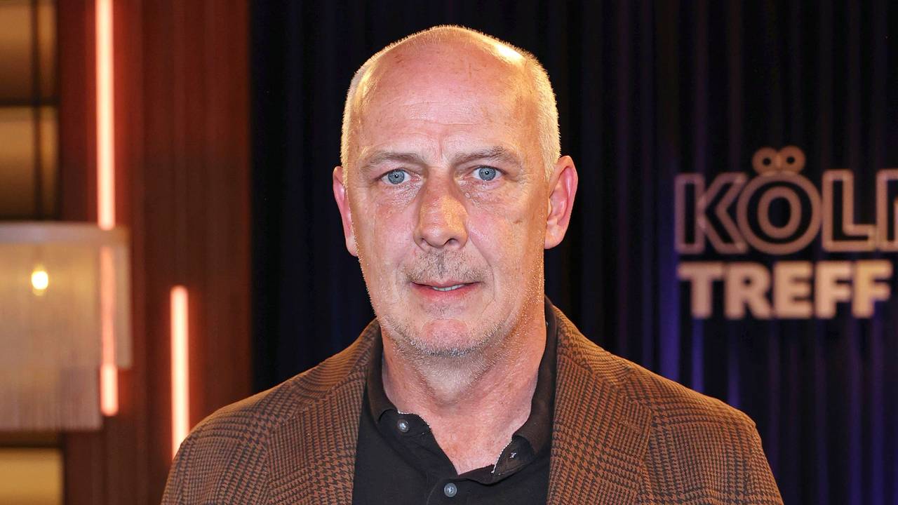 Mario Basler bei der TV-Aufzeichnung der Talkshow „Kölner Treff“.
