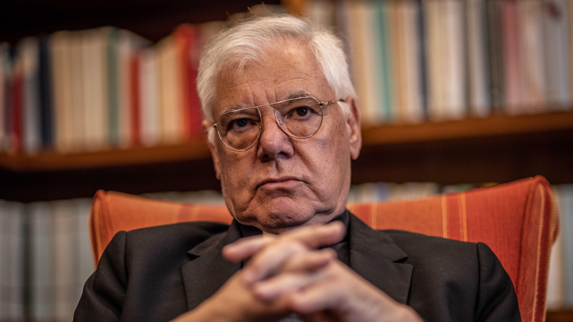 Der deutsche Kardinal Müller am 28. Juli 2022 in Rom