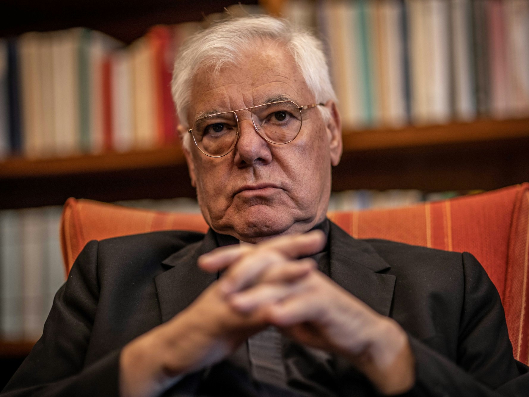 Der deutsche Kardinal Müller, Erzbischof und Kardinal der römisch-katholischen Kirche, im Jahr 2022.