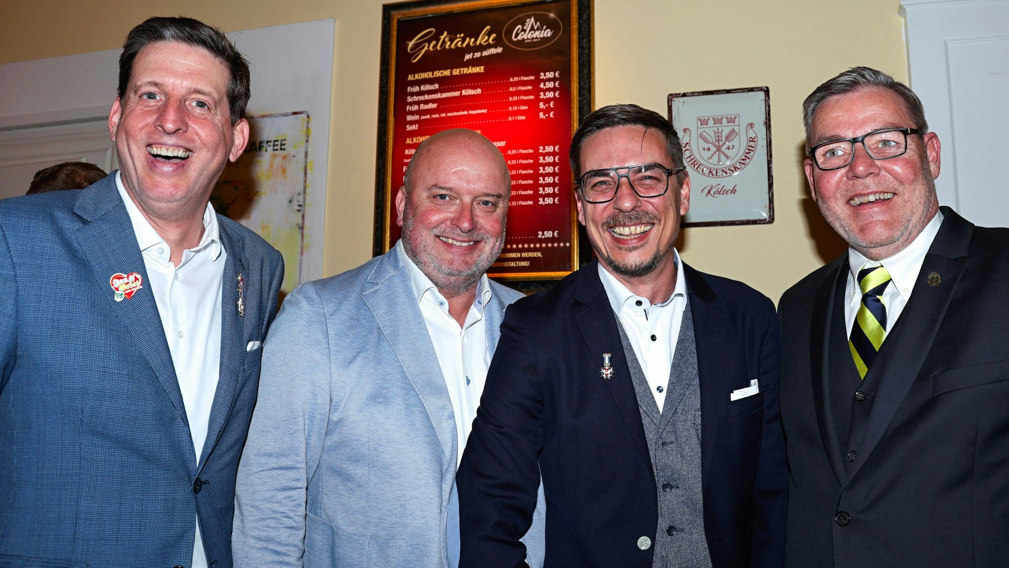 Premierengäste beim Jan-von-Werth-Musical.