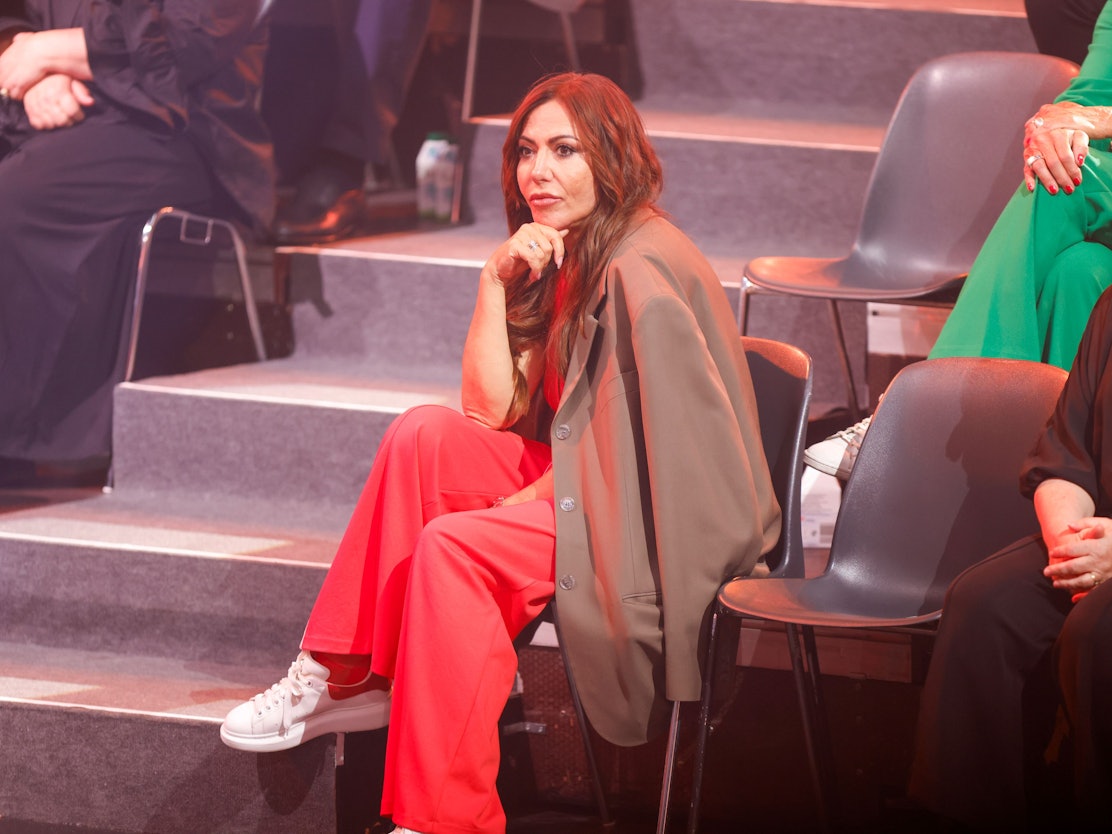 Simone Thomalla, hier im April 2025 als Zuschauerin bei „Let's Dance“ im Kölner Coloneum, wurde von Hackern erpresst.