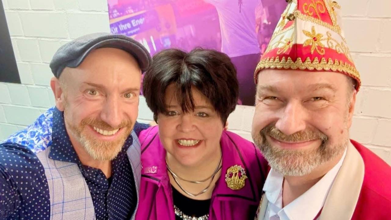 Martin Schopps, Ingrid Kühne und Volker Weininger.