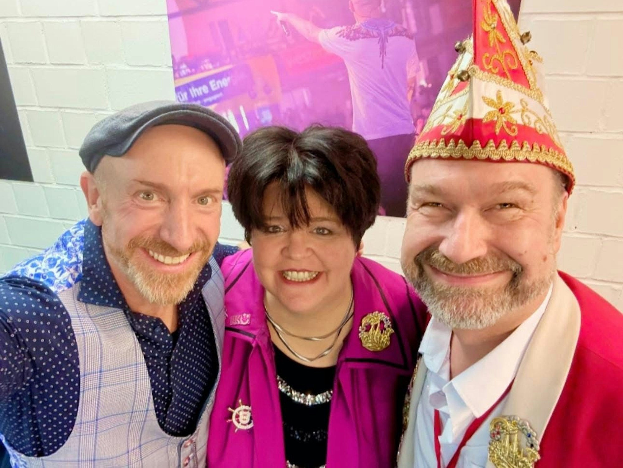 Martin Schopps, Ingrid Kühne und Volker Weininger.