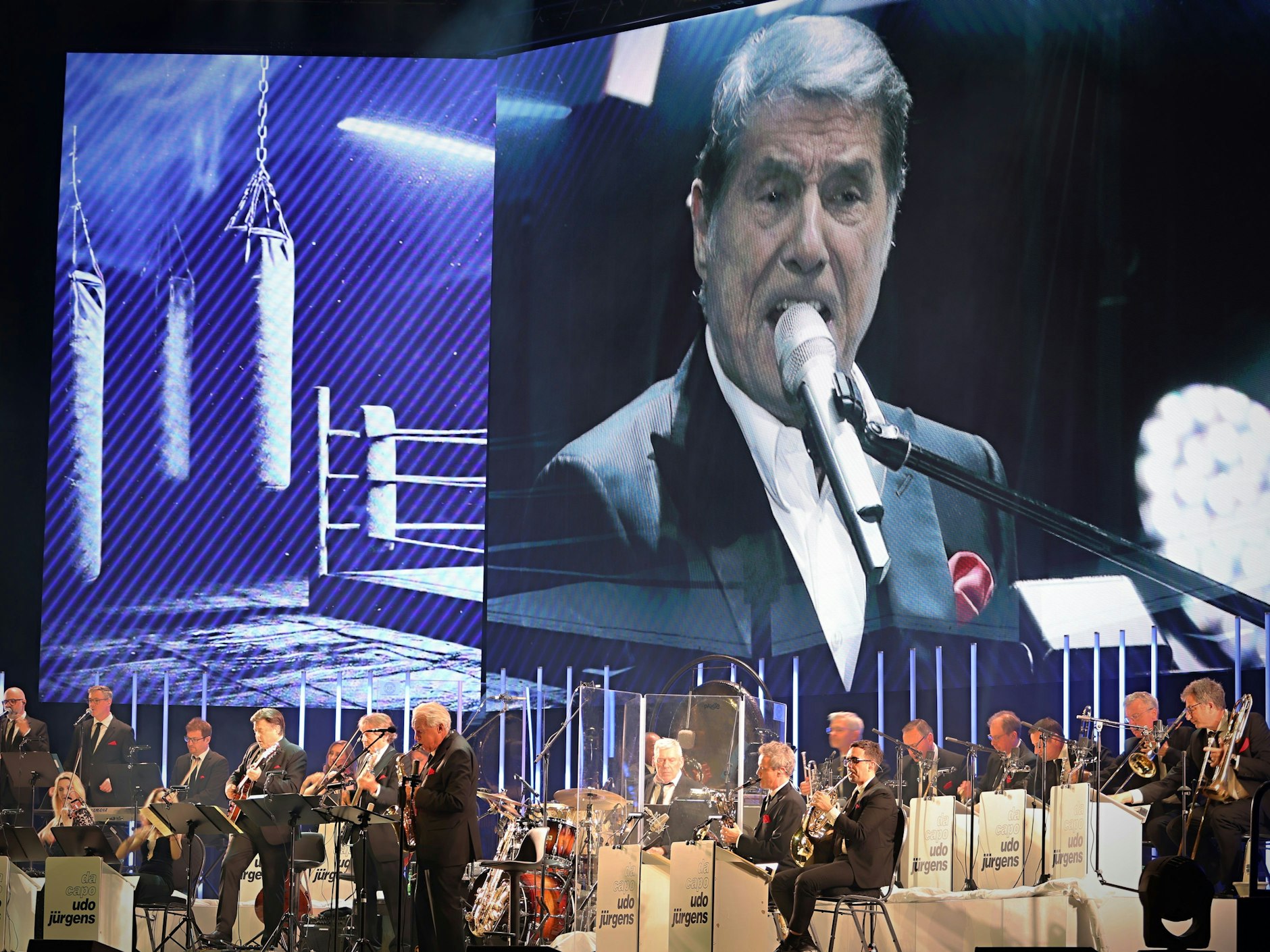 Orchester Pepe Lienhard bei der Show „Da Capo“.