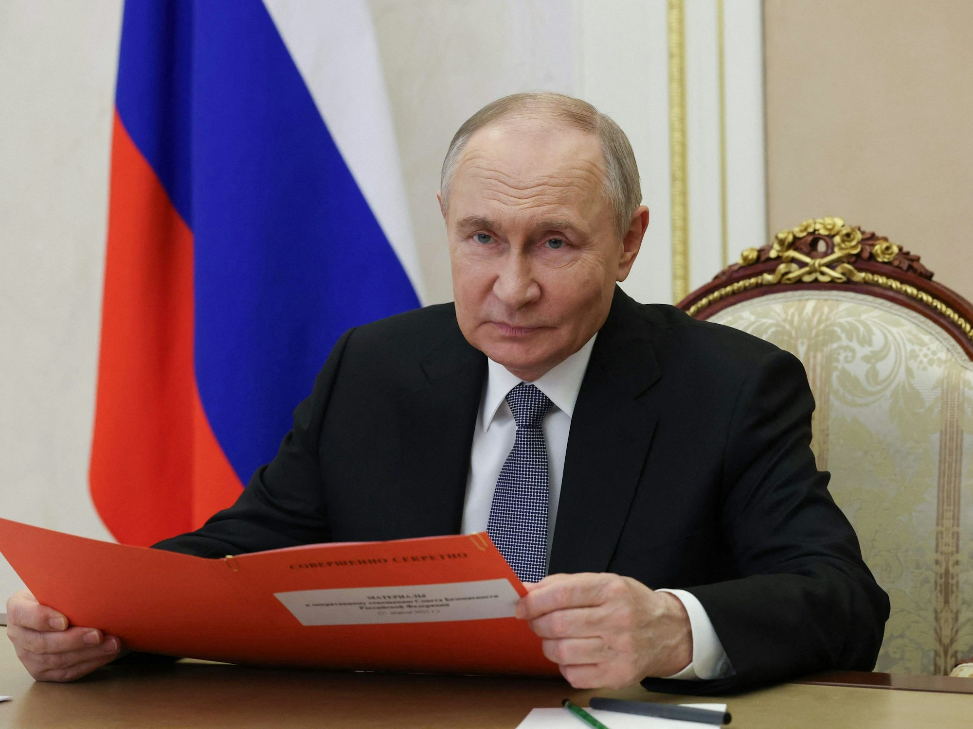 Der russische Präsident Wladimir Putin (hier am 25. April 2025)