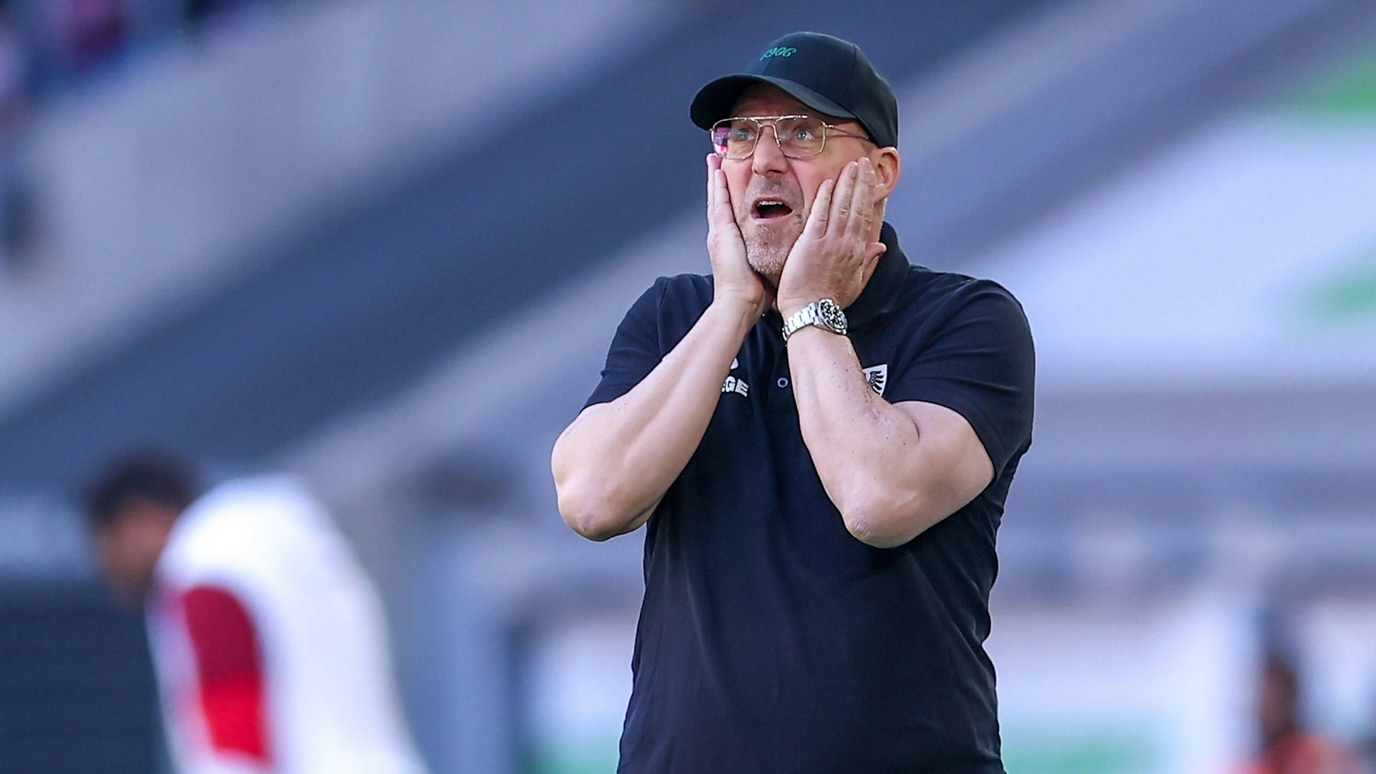 Sascha Hildmann macht ein langes Gesicht.