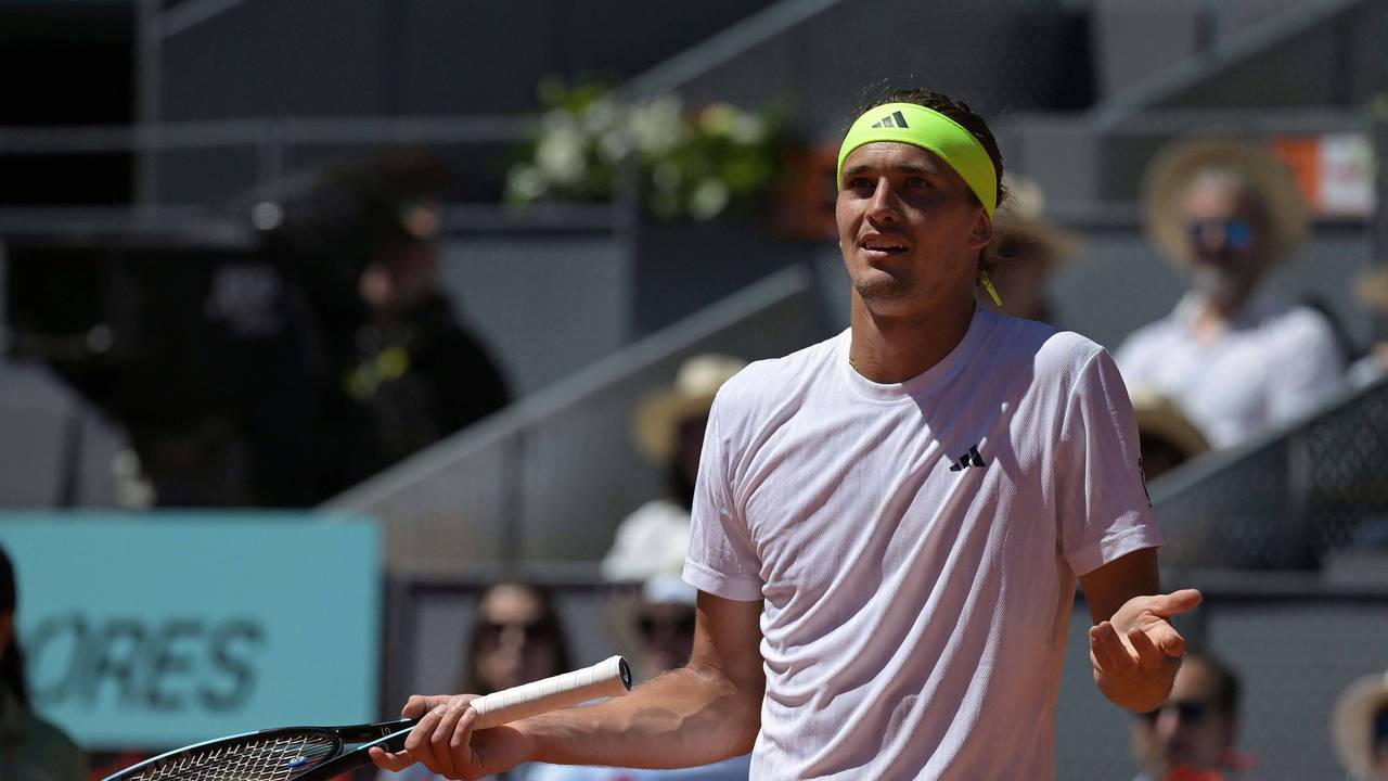 Zverev zeigt Unverständnis.