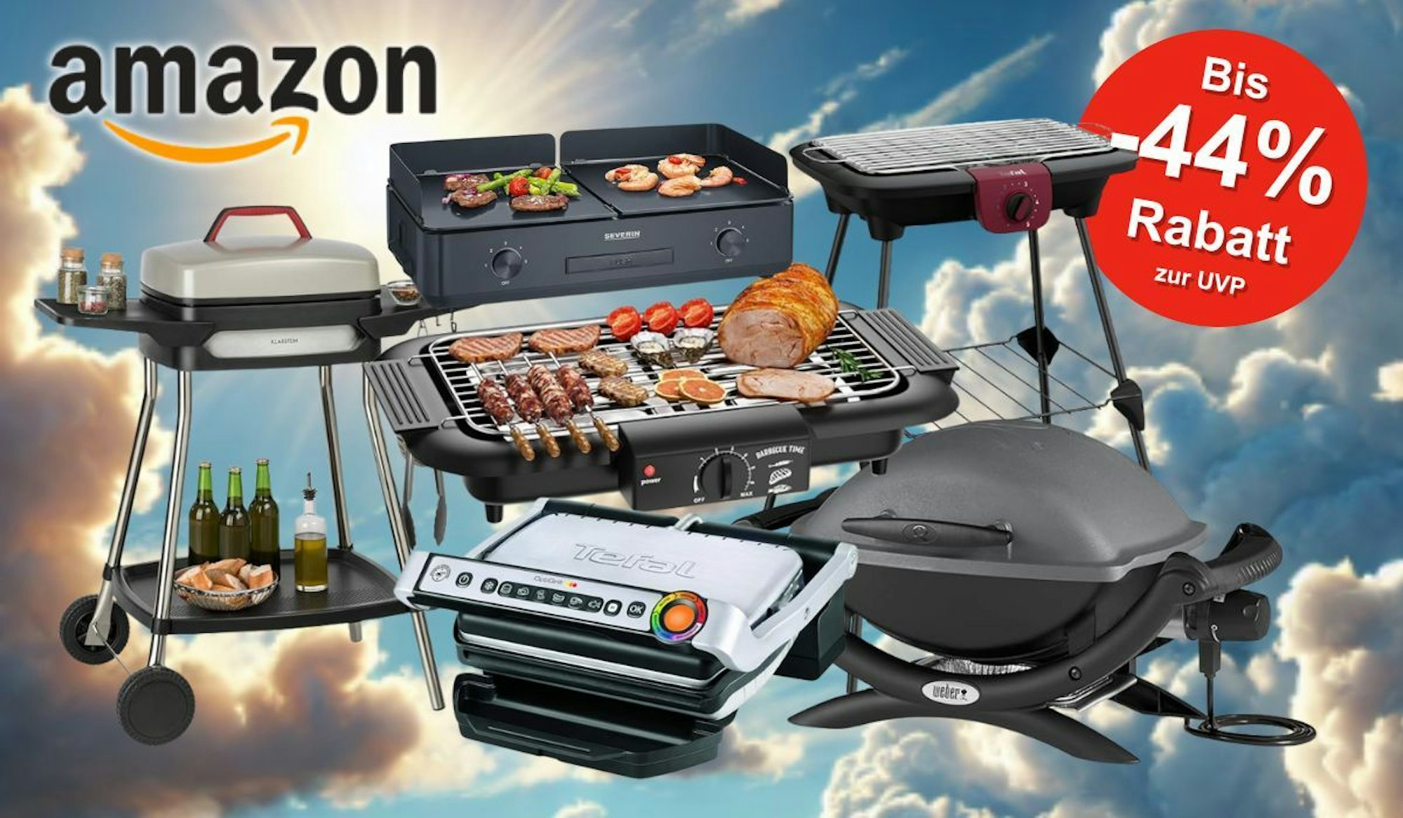 Amazon Sale auf Elektrogrills