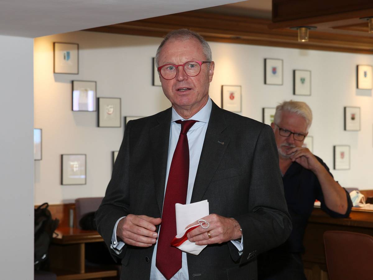 Alexander Wüerst, Kreissparkassen-Boss, in Köln.