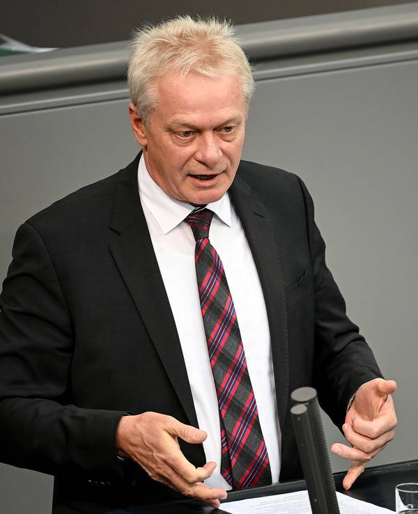 Alois Rainer spricht 2020 im Bundestag.
