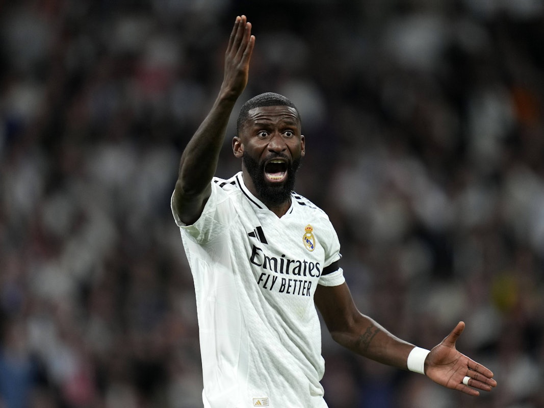 Antonio Rüdiger im Trikot von Real Madrid.