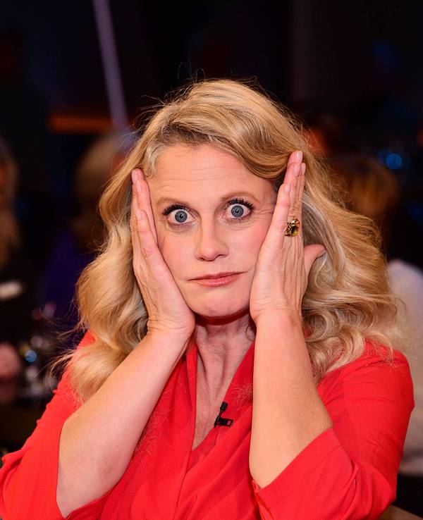 Barbara Schöneberger posiert.