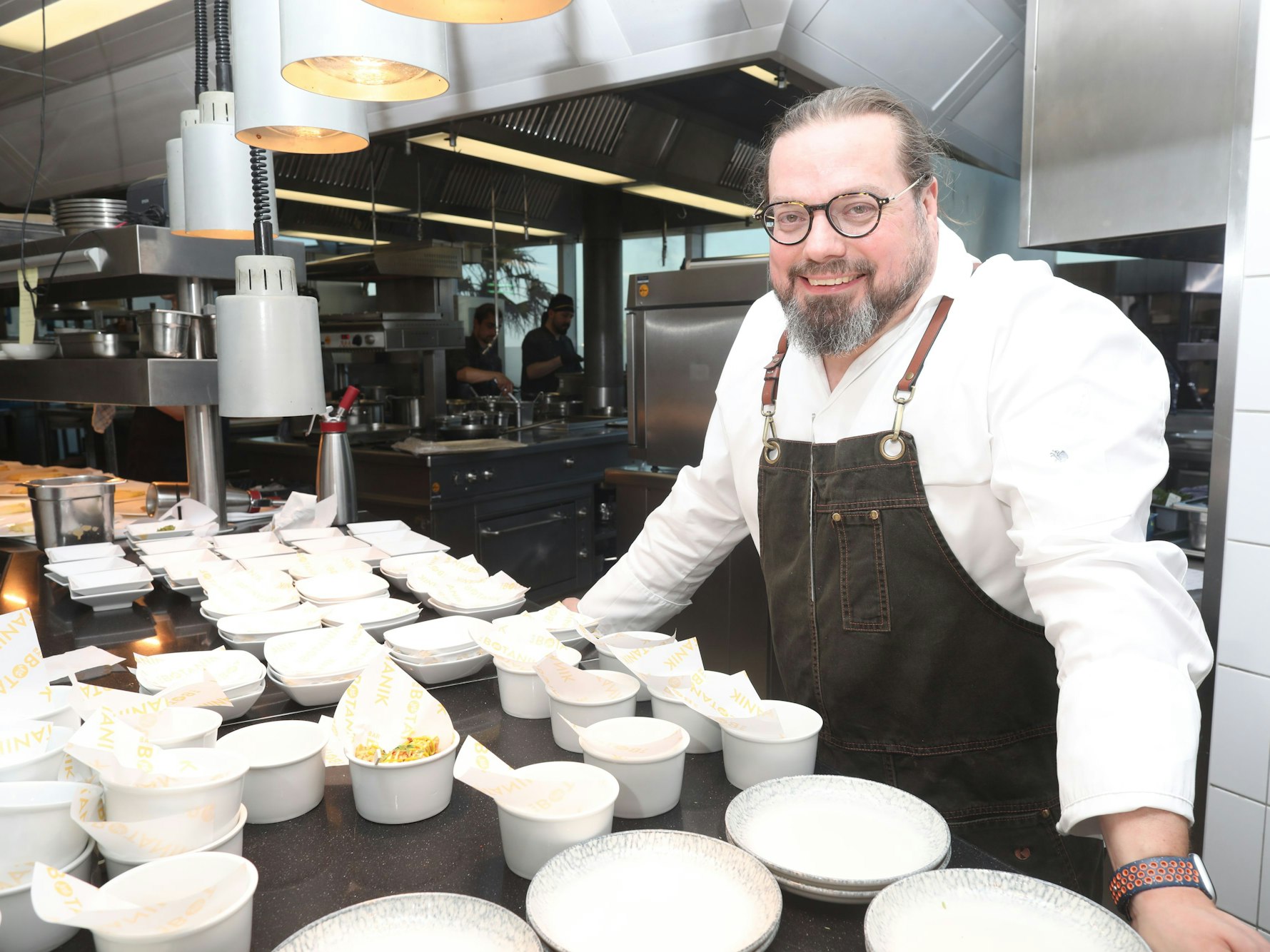 Darrick Carter, Küchenchef im Wasserturm-Hotel Köln.