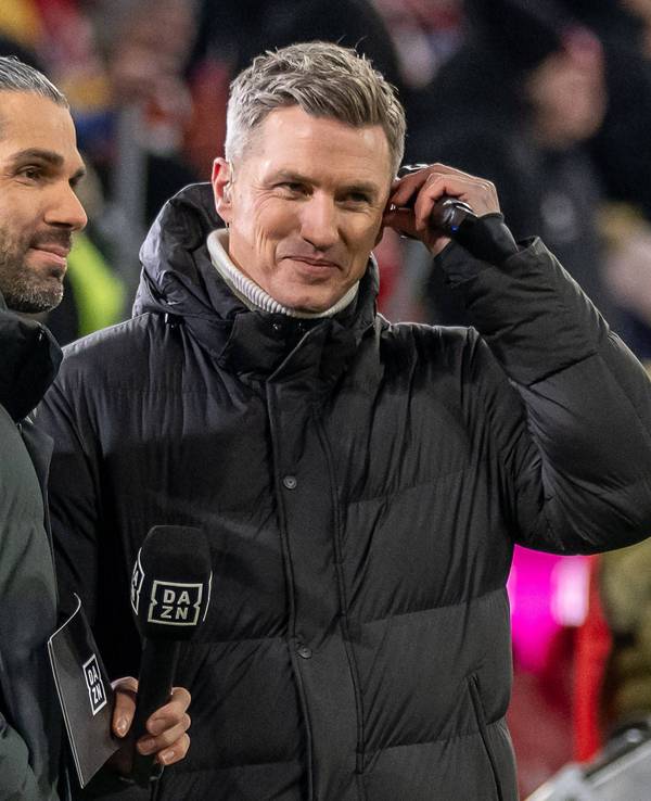 Daniel Herzog mit Experte Tobias Schweinsteiger.