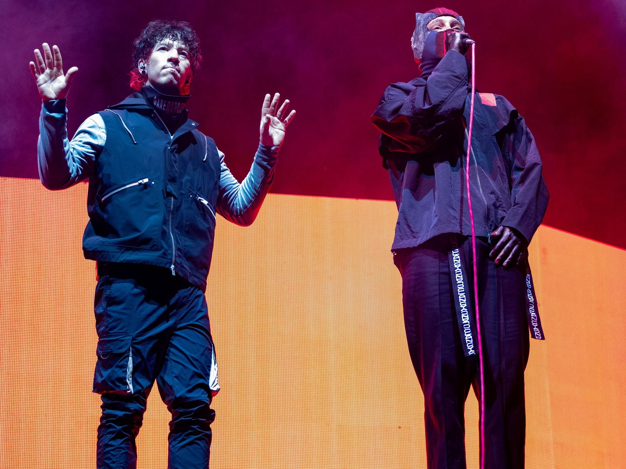 Konzert von der Band Twenty One Pilots in der Lanxess-Arena.