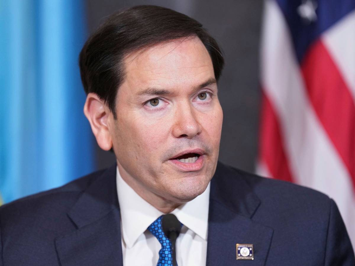 US-Außenminister Marco Rubio (hier im April 2025) hat nach der AfD-Einstufung von „Tyrannei“ in Deutschland gesprochen.