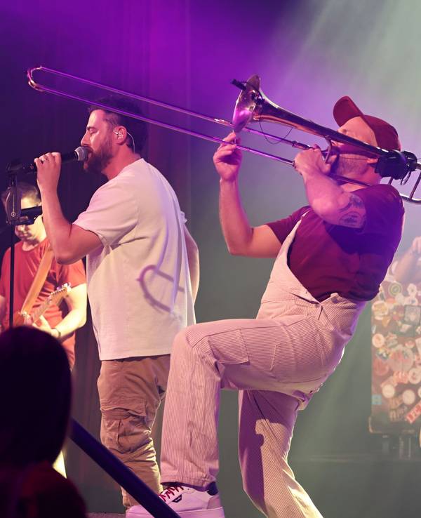 Lupo beim Konzert im Gloria.