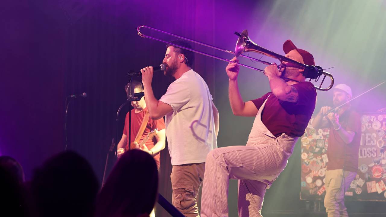 Lupo beim Konzert im Gloria.