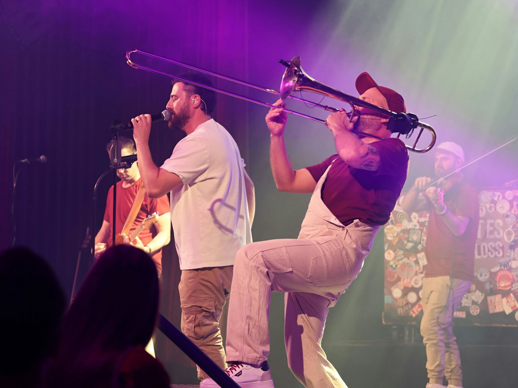 Lupo beim Konzert im Gloria.