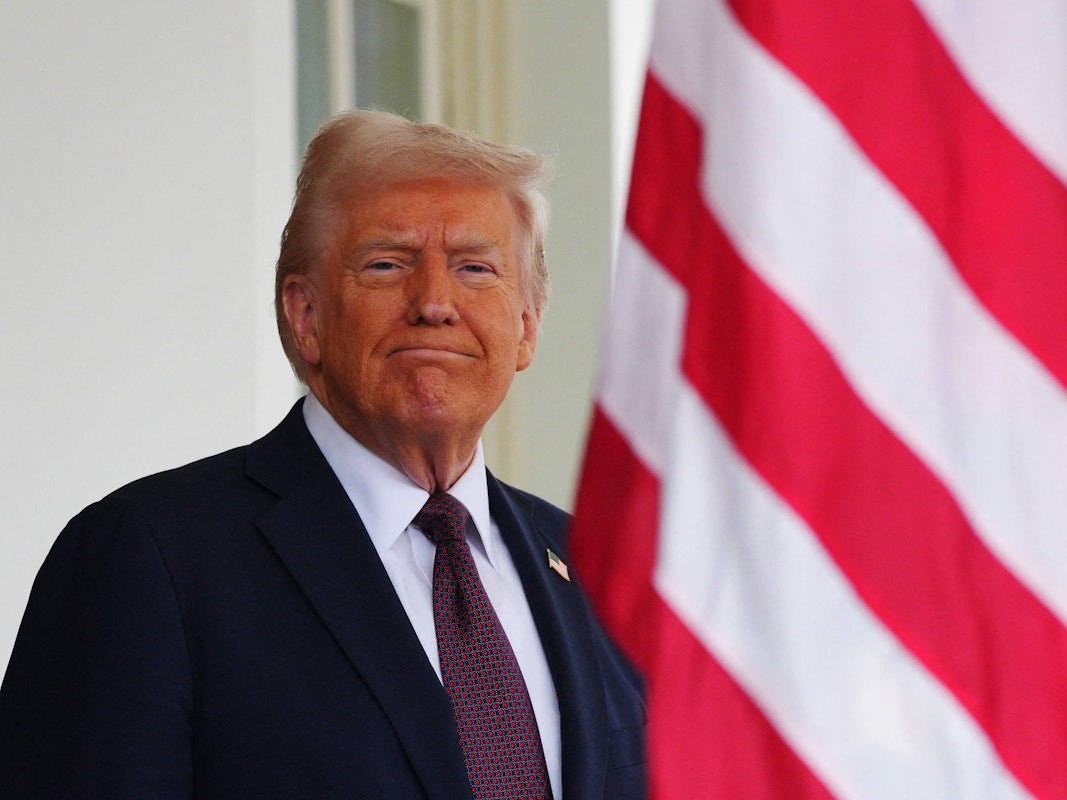 US-Präsident Donald Trump (hier im Februar vor dem Weißen Haus): Wird er eine weitere Amtszeit anstreben?