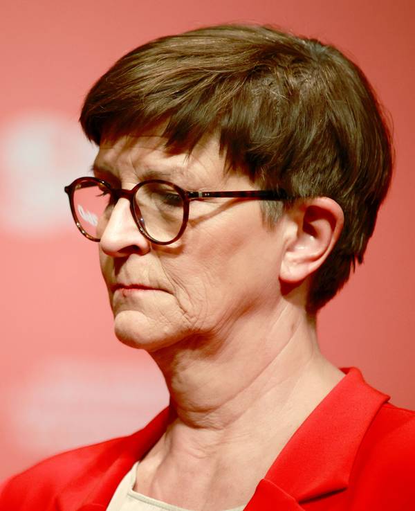 Saskia Esken, SPD-Bundesvorsitzende, gehört nach Medienberichten nicht mehr zum Regierungsteam.