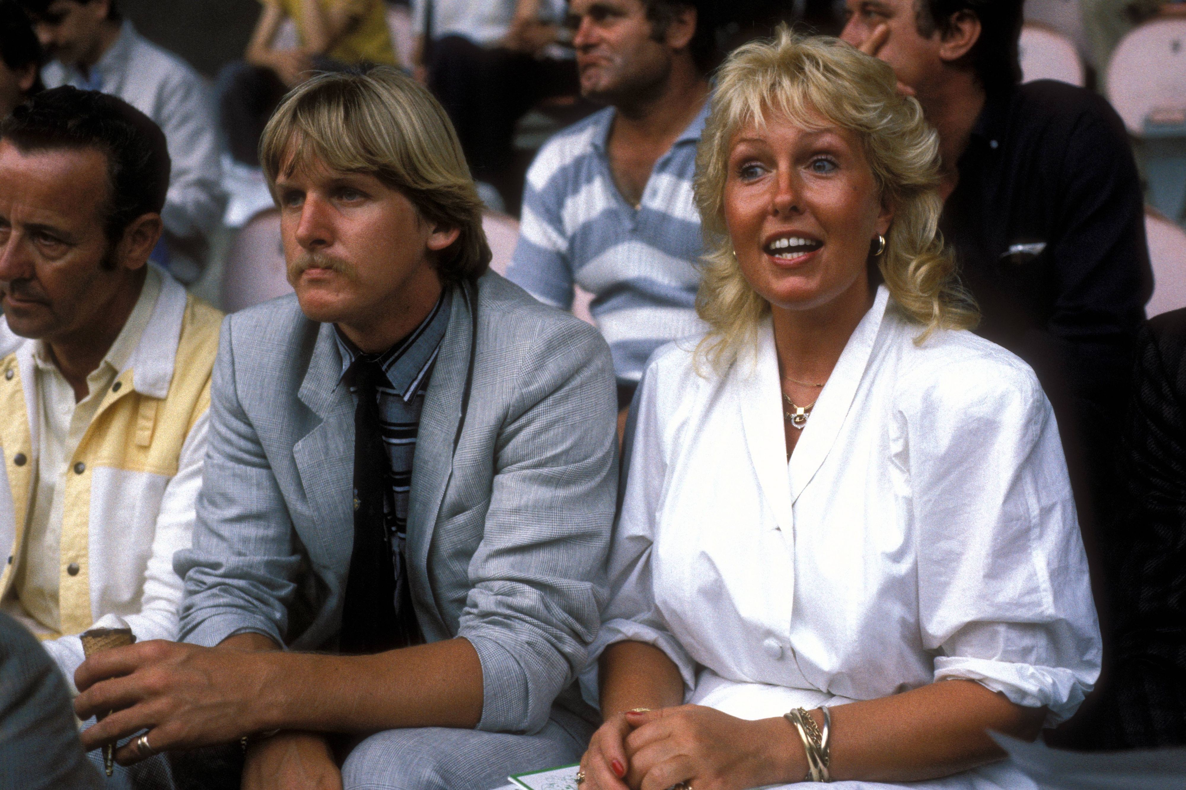 Bernd Schuster und seine erste Ehefrau und Managerin Gaby Schuster.