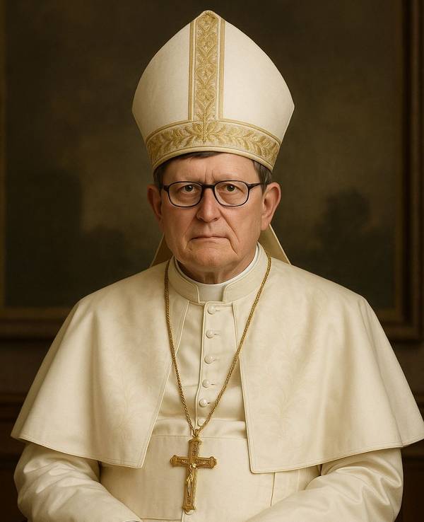 Das ChatGPT-Foto zeigt Kardinal Woelki als Papst.