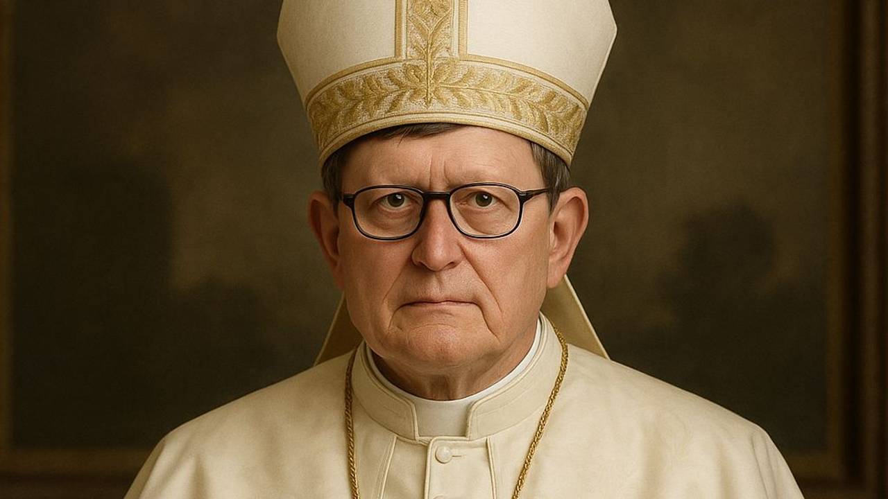 Das ChatGPT-Foto zeigt Kardinal Woelki als Papst.