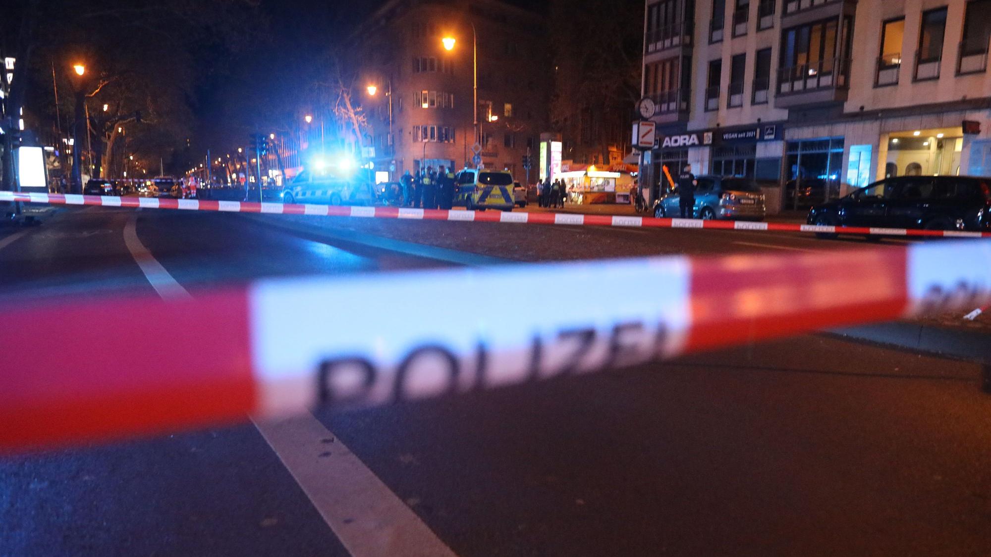 Polizeiabsperrband in Köln