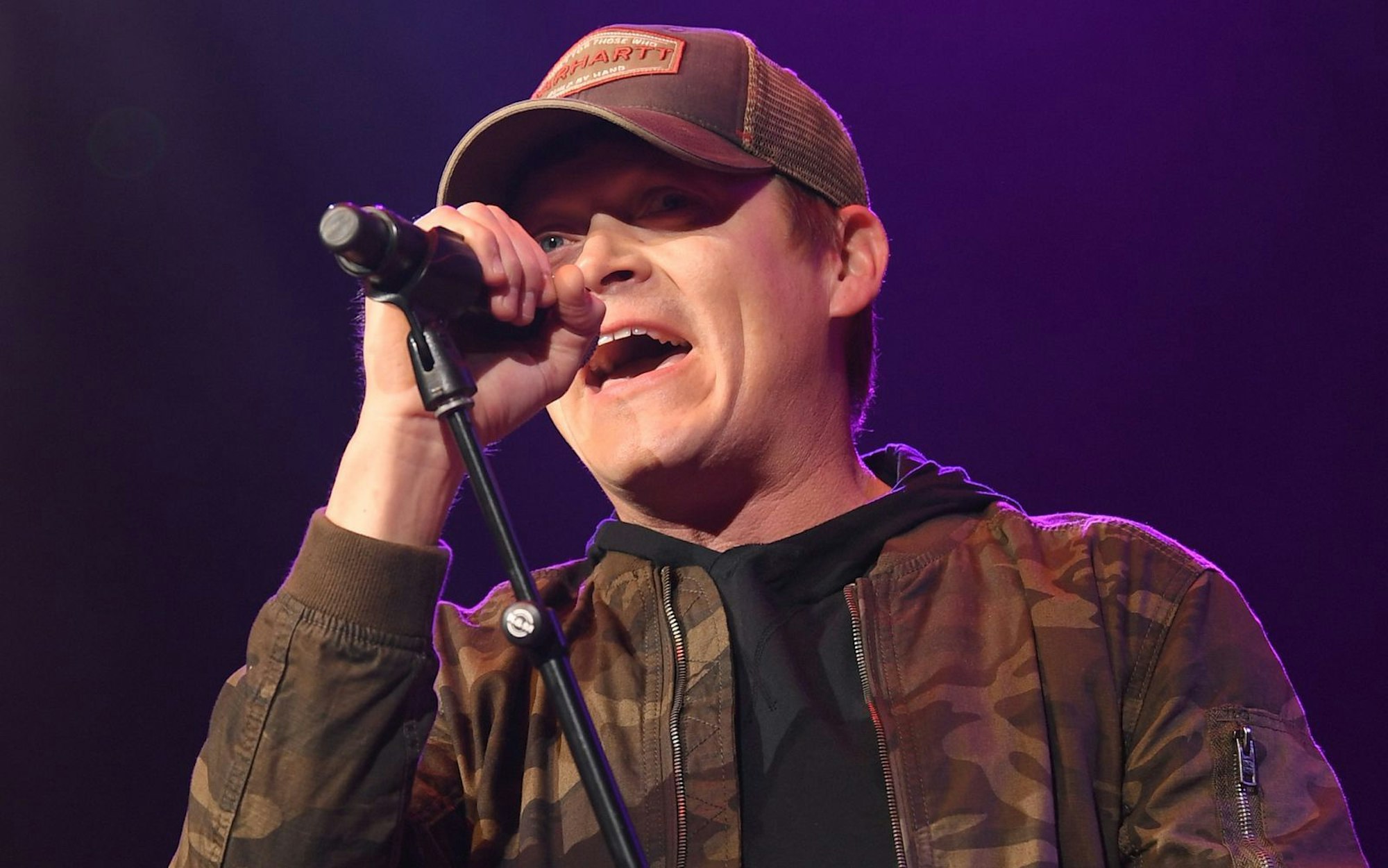 Tournee abgesagt: 3-Doors-Down-Frontmann Brad Arnold machte bei Instagram seine Krebserkrankung öffentlich. (Bild: Jason Kempin/Getty Images)
