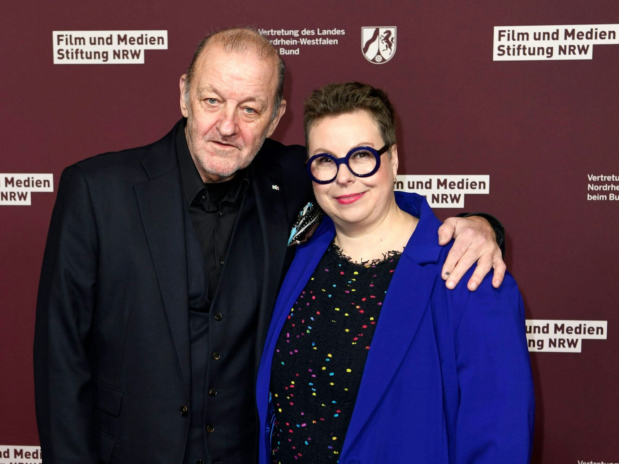 Leonard Lansink mit Ehefrau Maren Muntenbeck