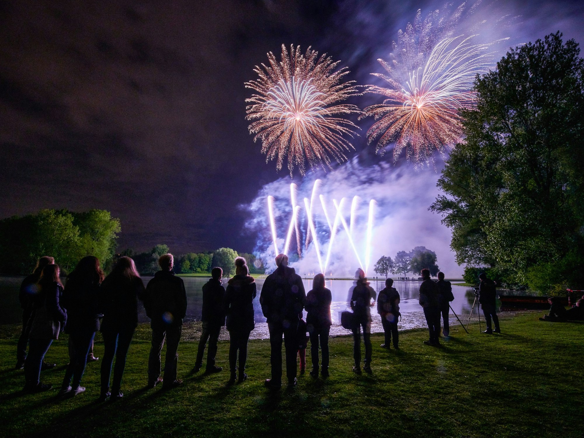 Rhein in Flammen in Bonn