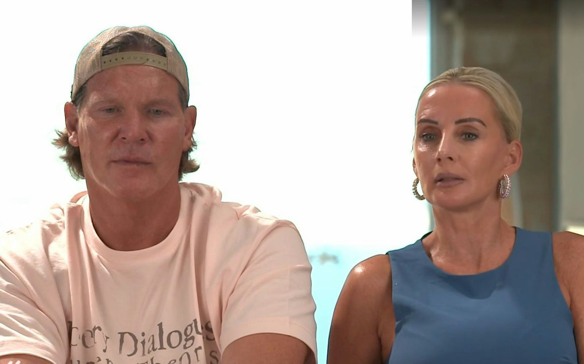 Bei all den Sorgen bleibt Steff und Peggy wenig Zeit für die Liebe. (Bild: RTL)