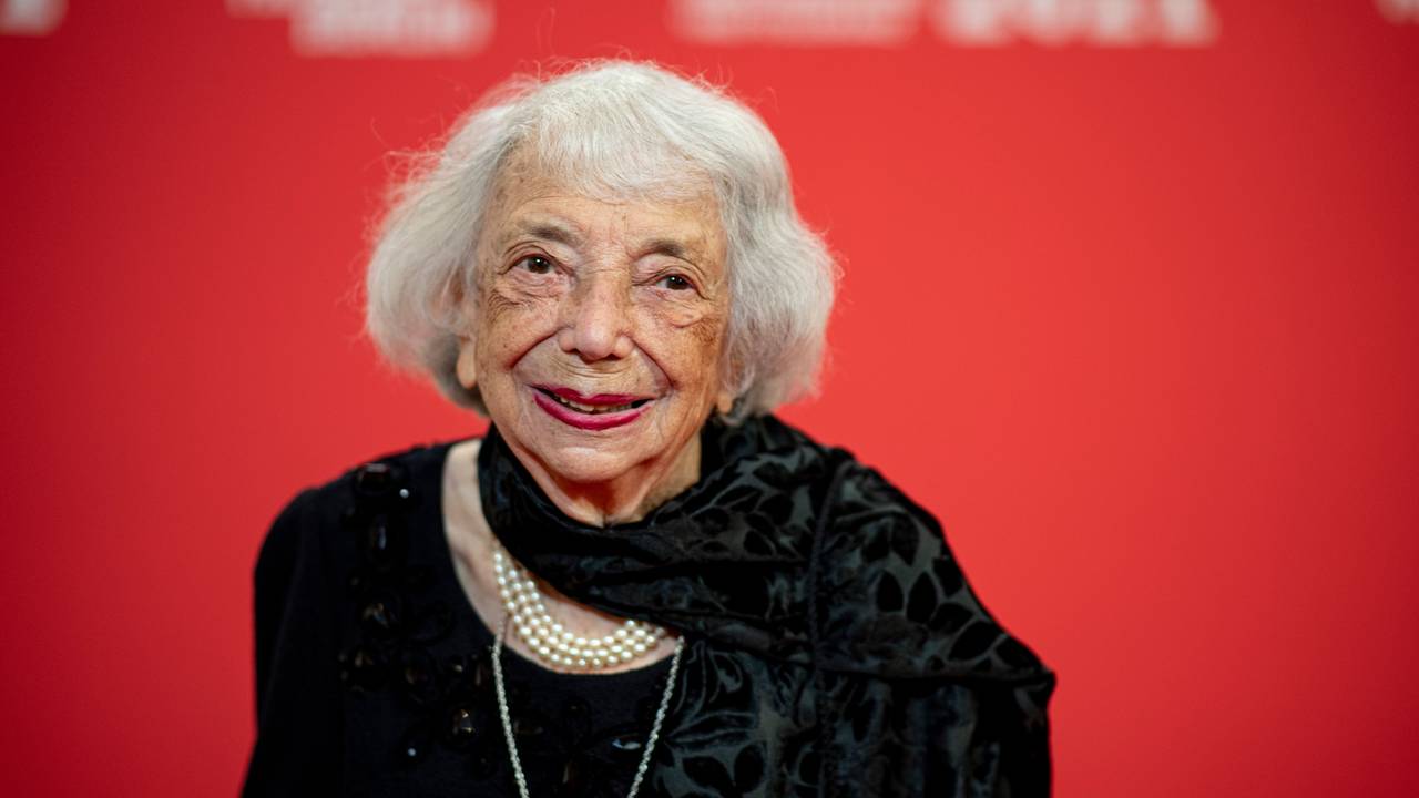 Die Holocaust-Überlebende Margot Friedländer 2021 bei der Preisverleihung des „Preis für Verständigung und Toleranz“ in Berlin.